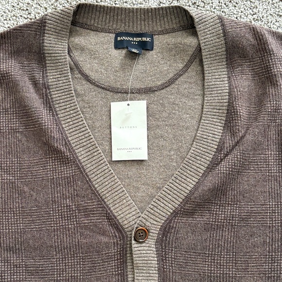 Banana Republic Brown Cardigan Sweater - Picture 4 of 13